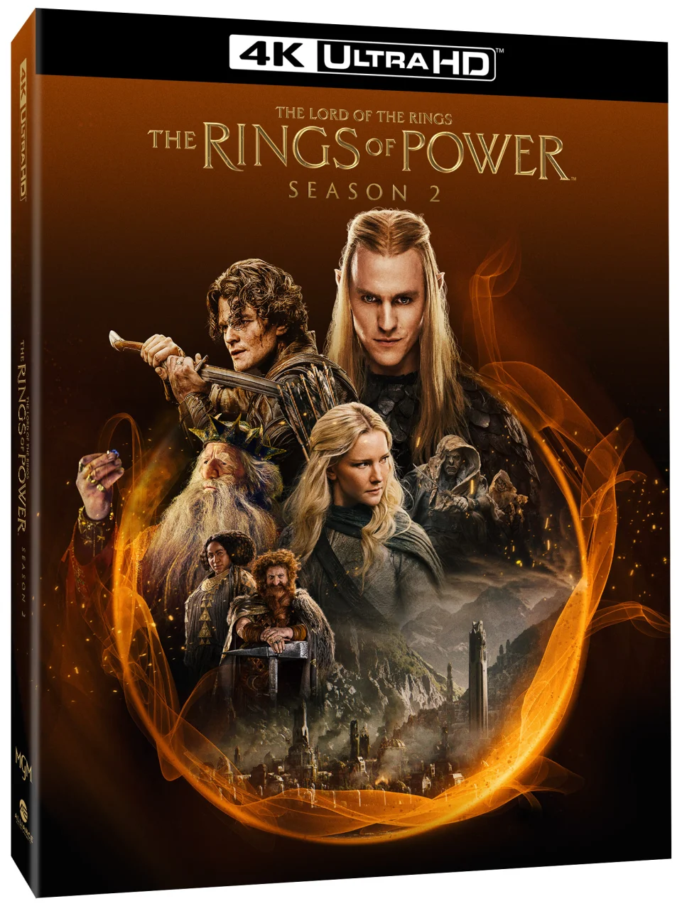The Rings of Power Season 2 DVD, Blu-ray, 4K