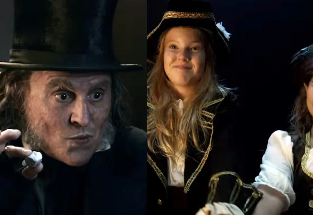 Johnny Depp Ebenezer Halloween Trick or Treaters video