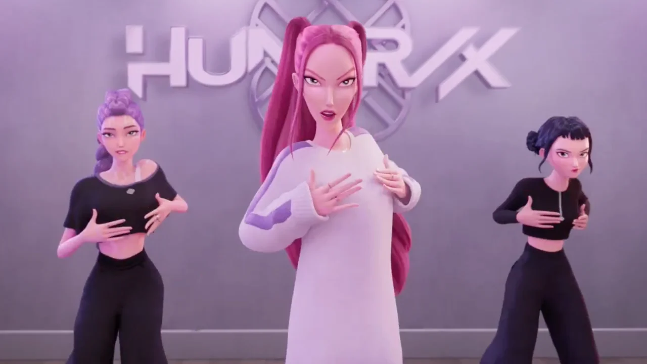 Kpop Demon Hunters Huntr/X Choreography Video