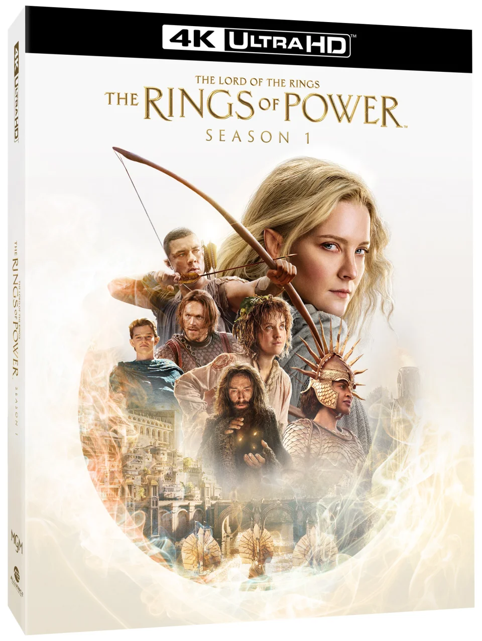 The Rings of Power Season 1 DVD, Blu-ray, 4K
