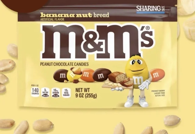 M&M's Banana Nut Bread