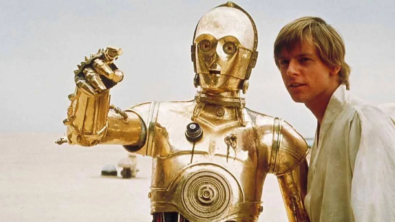 Star Wars Super Bowl Funday Football C3PO Luke