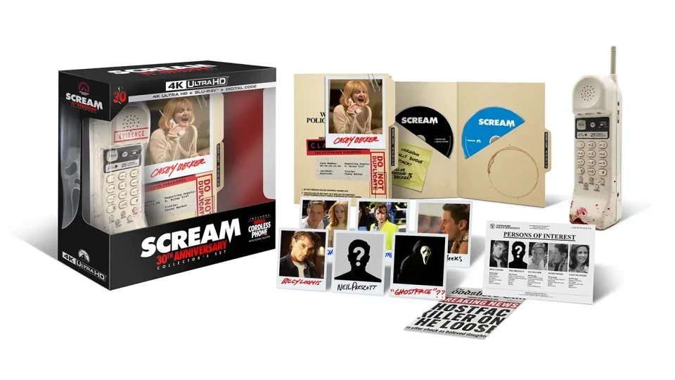 Scream 30th Anniversary 4K Collectors Set