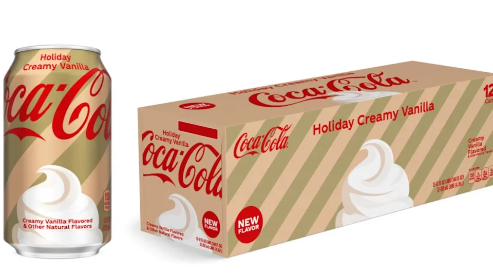 Coke Holiday Creamy Vanilla