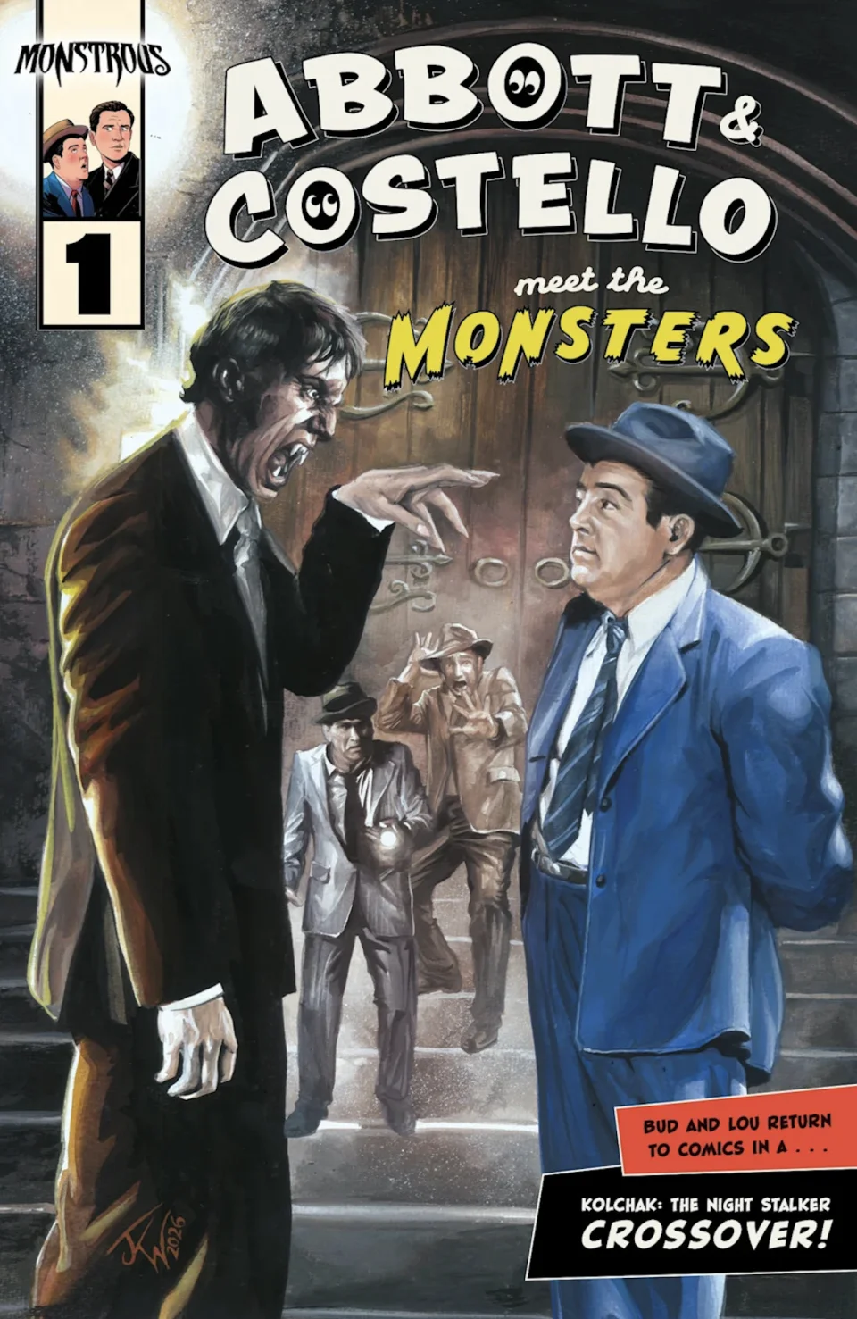 Abbott and Costello Meet The Monsters Issue 1 Variant 2
