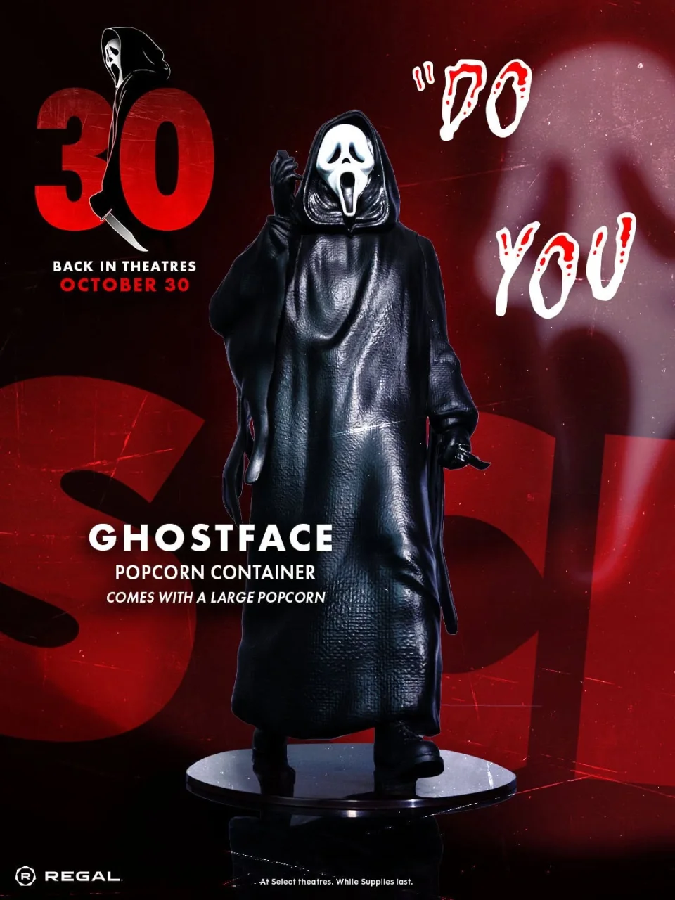Scream 30th Popcorn Bucket