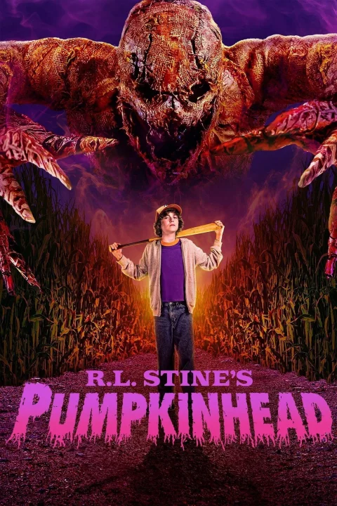 R.L. Stine's Pumpkinhead poster
