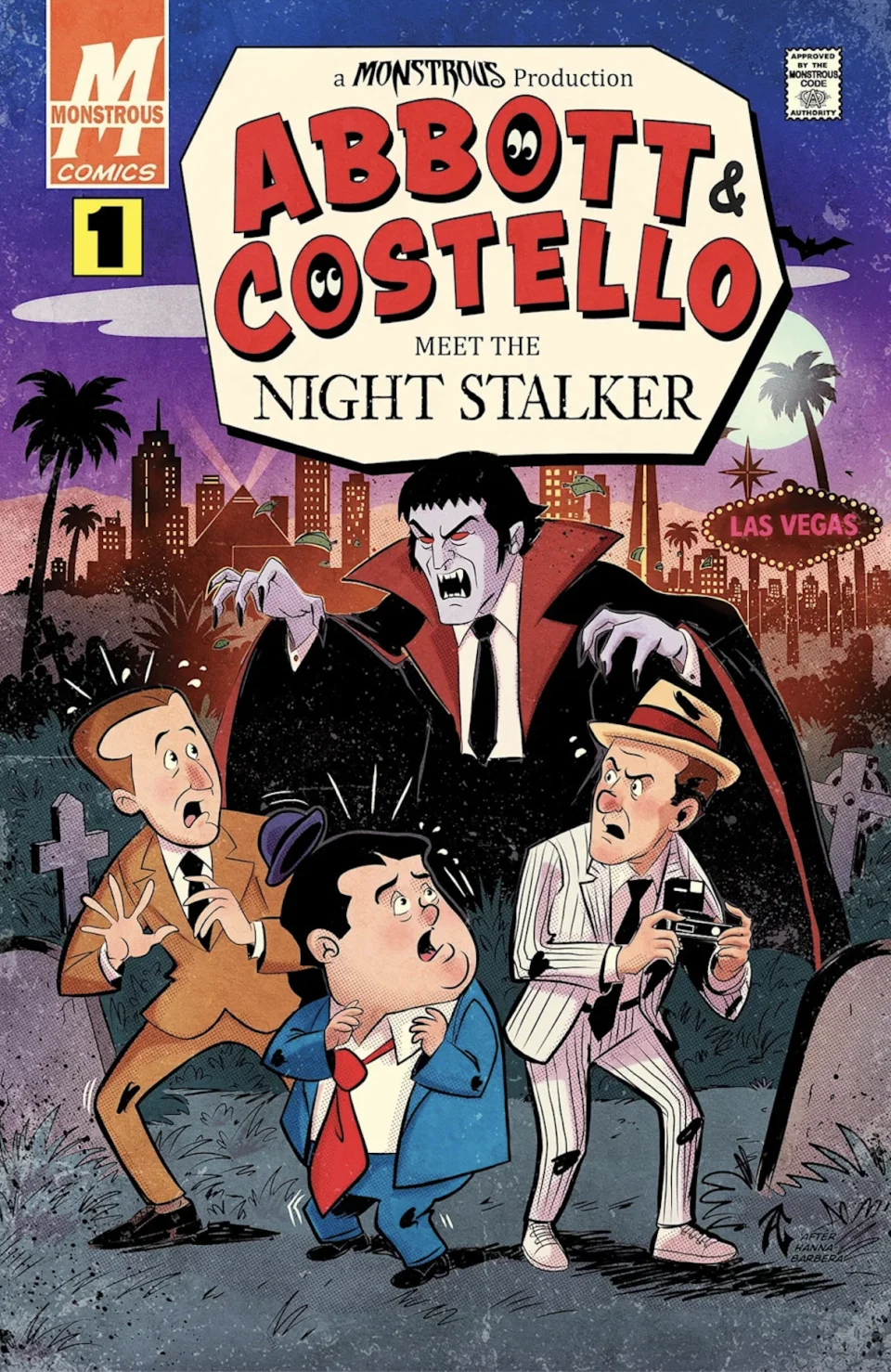 Abbott and Costello Meet The Monsters Issue 1 Variant 2