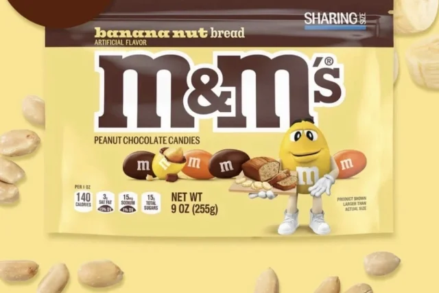 M&M's Banana Nut Bread