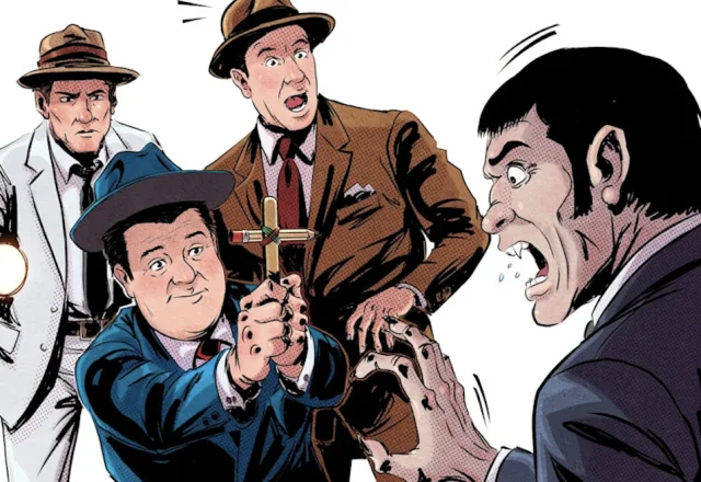 Abbott and Costello Meet Kolchak Comic