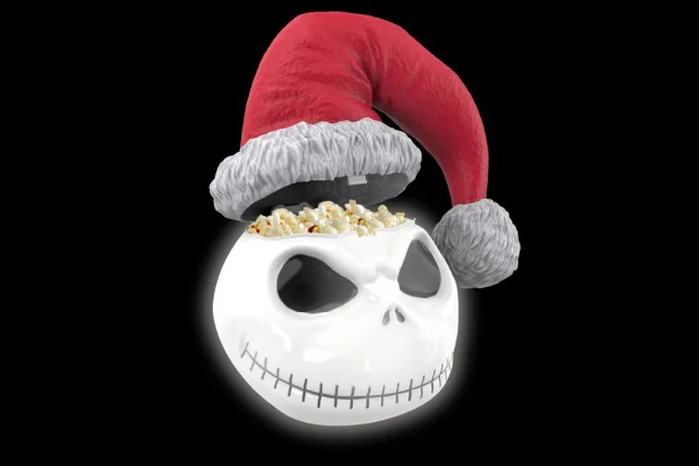 Santa Jack Skellington Popcorn Bucket