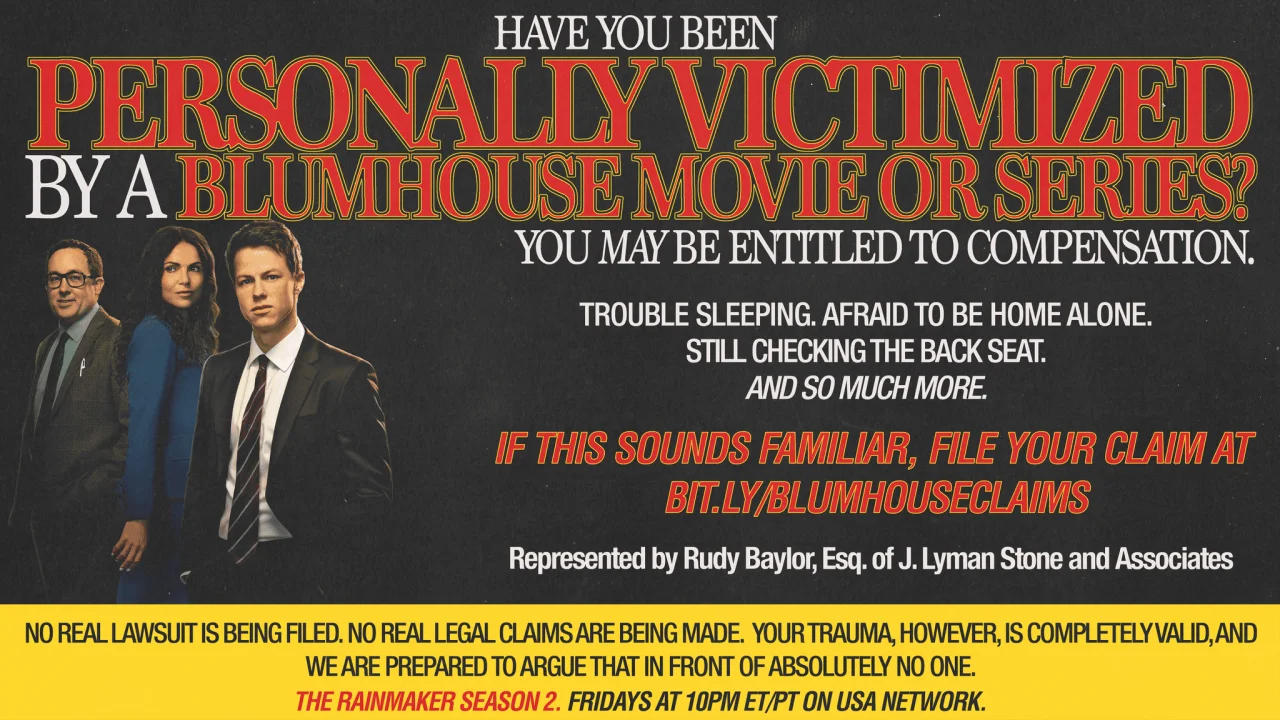 Blumhouse Rainmaker False Lawsuit