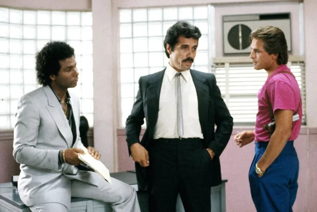 Miami Vice TV Show Crockett and Tubbs