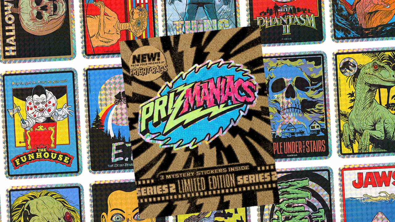 Fright-Rags Prismastic Stickers