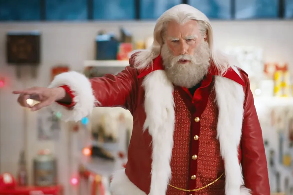 John Travolta Santa