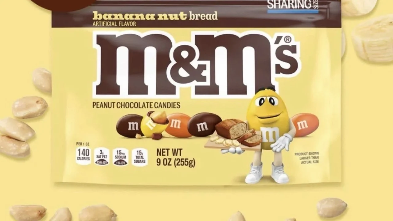 M&M's Banana Nut Bread