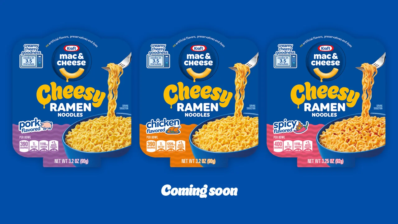 Cheesy Ramen Kraft Mac and Cheese