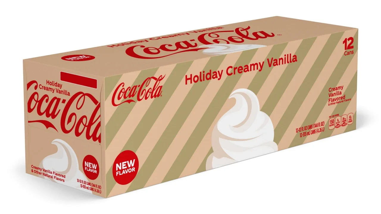 Coke Holiday Creamy Vanilla