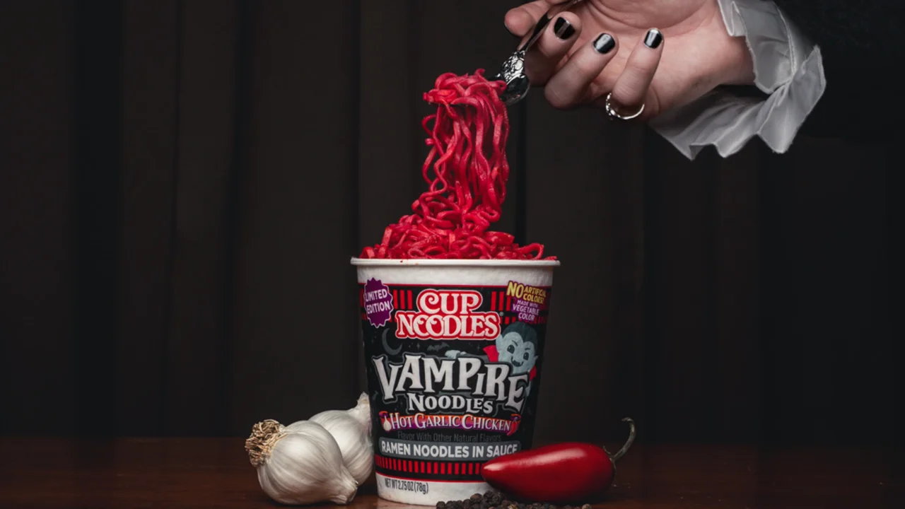 Cup Noodle Vampire Noodles