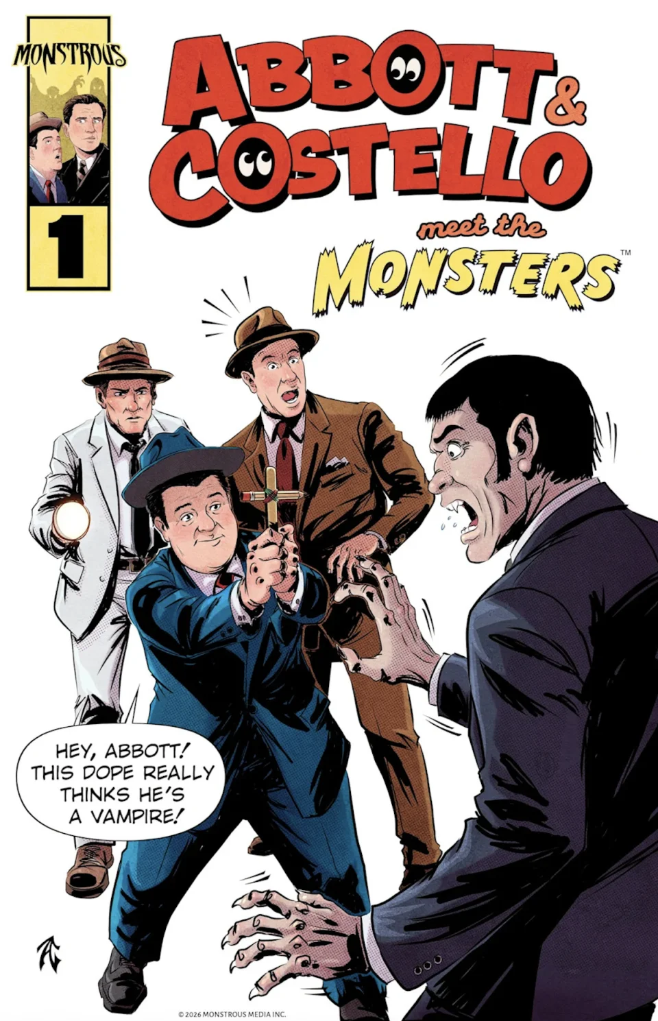 Abbott and Costello Meet The Monsters Issue 1 Variant 1